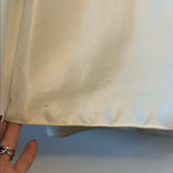 RARE - Vintage Betsey Johnson Strapless Velvet Bodice Bow Dress | Black & Ivory - Picture 8 of 11